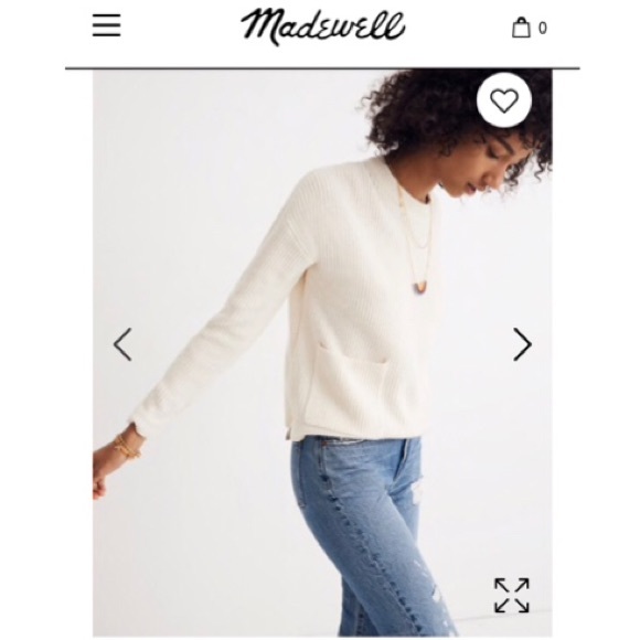 Madewell Patch pocket pullover sweater - Picture 7 of 7